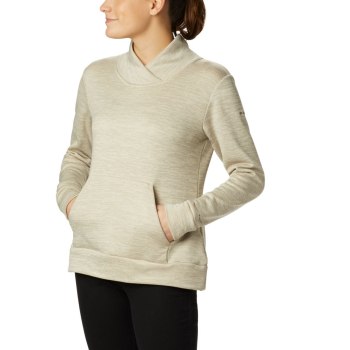 Columbia Place to Place Fleece, Pullover Creme Para Mujer | 592186-CBA